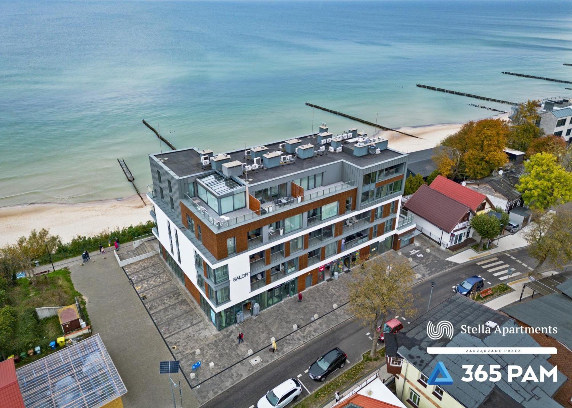 Apartamento Sailor - Z Widokiem Na Morze - 365Pam Ustronie Morskie Exterior foto
